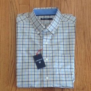 Daniel Cremieux Classics Sand Colored SS Shirt NWT